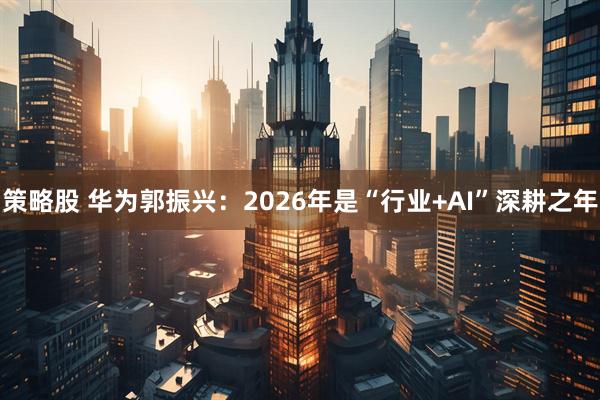 策略股 华为郭振兴:2026年是“行业+AI”深耕之年